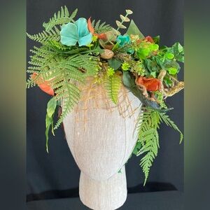 Green Goddess Mermaid Headpiece Crown